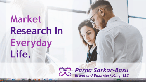 Market Research in Everyday Life