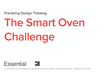 The Smart Oven Challenge