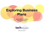 Exploring business plans